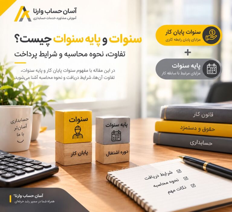سنوات و پایه سنوات چیست؟ تفاوت، نحوه محاسبه و شرایط پرداخت